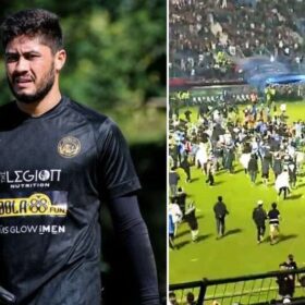 Fotos de Goleiro maringaense detalha tragédia que vitimou 174 torcedores na Indonésia: Só temia pela minha vida