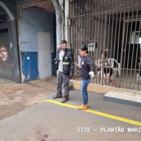 Homem é morto com facada no peito no Jardim Alvorada em Maringá Foto 1 Fotos de Homem é morto com facada no peito no Jardim Alvorada em Maringá