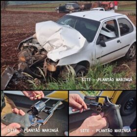 Morador de Sarandi é preso e moça socorrida em estado grave após acidente em Marialva Foto 6 Fotos de Morador de Sarandi é preso e moça socorrida em estado grave após acidente em Marialva