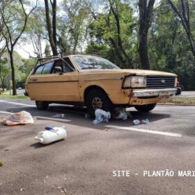 Fotos de Mulher de 60 anos é socorrida com ferimentos graves após acidente em Maringá
