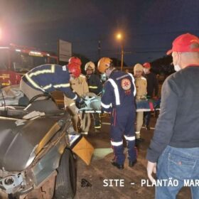 No dia do aniversário motorista sofre ferimentos graves após acidente em Maringá Foto 1 Fotos de No dia do aniversário motorista sofre ferimentos graves após acidente em Maringá