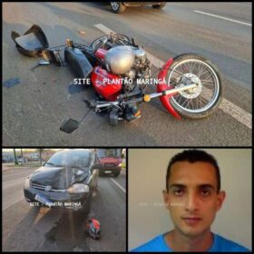 Fotos de Pai morre e filha fica ferida após um grave acidente na Avenida Colombo em Maringá