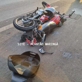 Fotos de Pai morre e filha fica ferida após um grave acidente na Avenida Colombo em Maringá