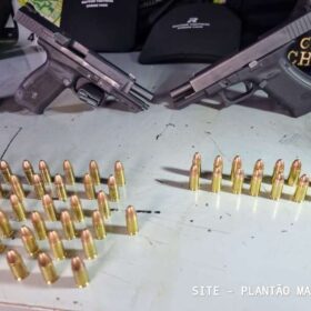 Fotos de Polícia prende quadrilha e apreende várias armas em Maringá
