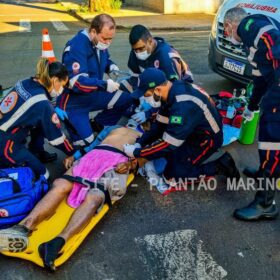 Fotos de Morre no hospital ciclista que bateu em ônibus do transporte coletivo em Sarandi