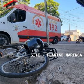 Fotos de Morre no hospital ciclista que bateu em ônibus do transporte coletivo em Sarandi