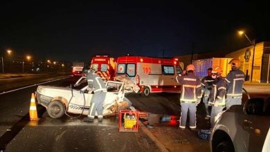 Fotos de Acidente na rodovia BR-376 entre Iguatemi e Mandaguaçu deixa duas pessoas em estado grave