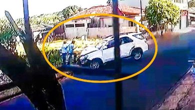 Fotos de Após roubo de caminhonete em Maringá, criminosos causam estragos em Sarandi