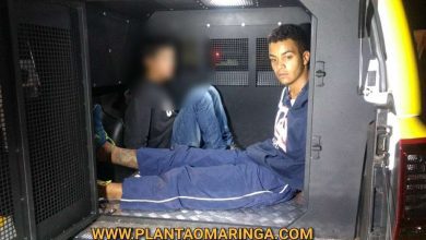 Fotos de Perseguição, troca de tiros e ladrões são presos logo após roubo de veículo em Maringá