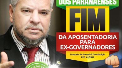 Fotos de Aposentadorias para ex-governadores do Paraná, está extinta, daqui pra frente