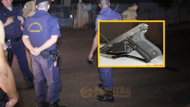 Fotos de Assaltante de 17 anos, é baleado após troca de tiros com a Polícia Militar de Sarandi