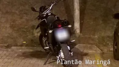 Fotos de Baleado enquanto pilotava motocicleta em Maringá