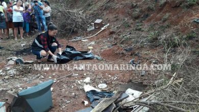 Fotos de Bebê recém-nascido é encontrado morto dentro de saco de lixo em Maringá