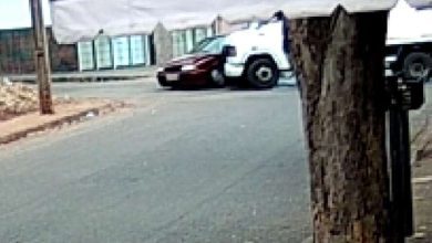 Fotos de Câmera de segurança registra colisão em cruzamento sem sinalização em Sarandi