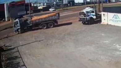 Fotos de Câmera registrou acidente que matou estudante em Maringá