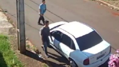 Fotos de Câmeras flagram ladrões fazendo limpa em residência: as crianças não param de chorar pedindo o cachorrinho levado pelos bandidos, diz vítima