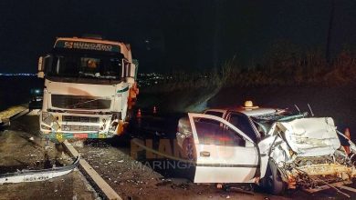 Fotos de Casal morre e criança de 7 anos é entubada em grave acidente na rodovia PR-444, em Mandaguari