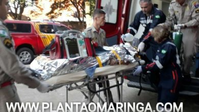 Fotos de Ciclista é socorrido em estado grave após acidente em Maringá