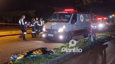 Fotos de Ciclista morre após ser atropelado por carro