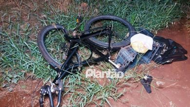 Fotos de Ciclista morre após ser atropelado por carro em Sarandí