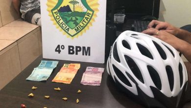 Fotos de Ciclo patrulhamento apreende menor por tráfico em Maringá