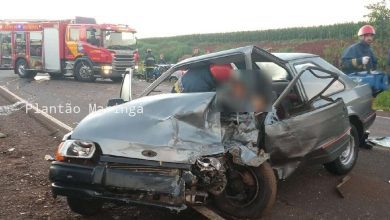Fotos de Colisão frontal deixa um morto e três feridos na rodovia PR-323 entre Água Boa e Doutor Camargo