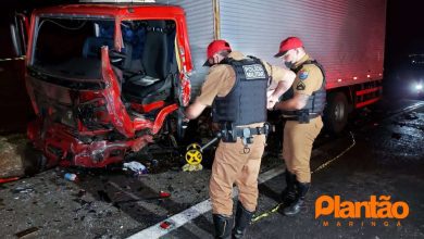Fotos de Colisão frontal entre carro e caminhão deixa um morto e dois com ferimentos graves