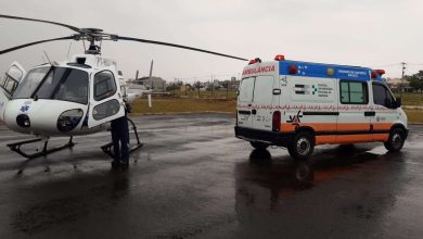 Fotos de Criança de 6 anos é transferida de helicóptero para Maringá após ser picada por escorpião