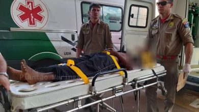 Fotos de Criança é encaminhada ao hospital depois de levar coice de cavalo em Maringá