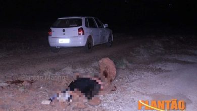 Fotos de Crime bárbaro; mulher é assassinada a pedradas em Maringá, a vítima estava seminua