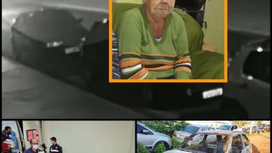 Fotos de Criminoso com carro roubado atropela e mata idosa em Maringá
