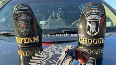 Fotos de Criminoso com veículo roubado em Mandaguaçu morre em confronto com o pelotão de choque de Maringá