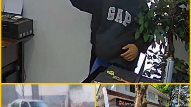 Fotos de Criminosos armados invadem loja e fazem funcionários reféns durante assalto em Maringá