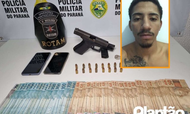 Dias depois de ser preso e liberado em audiência de custódia, assaltante que traumatizou família volta a ser preso em Maringá Foto 1 Fotos de Dias depois de ser preso e liberado em audiência de custódia, assaltante que traumatizou família volta a ser preso em Maringá