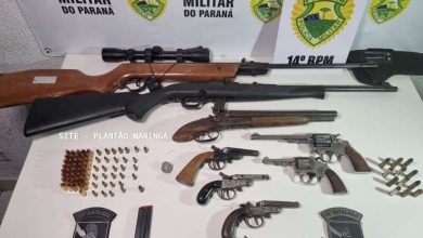 Fotos de Dono de disk cerveja é preso com oito armas de fogo em Maringá