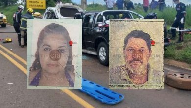 Fotos de Duas pessoas morreram e duas ficaram gravemente feridas em um grave acidente na PR-082