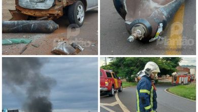 Fotos de Explosão em empresa de oxigênio causa destruição, em Maringá