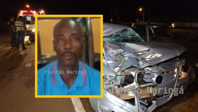 Fotos de Fatalidade - haitiano morre atropelado na rodovia PR-323 entre Paiçandu e Maringá