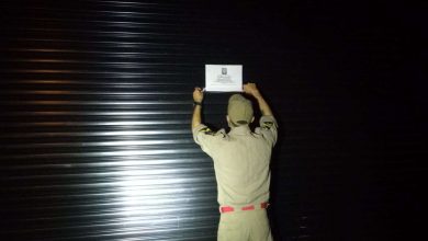 Fotos de Fiscalização interdita comércio na Avenida Petrônio Portela em Maringá