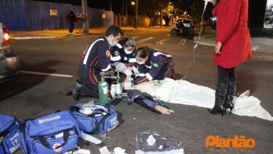 Fotos de Funcionário da Santa Casa sofre traumatismo craniano e é intubado após acidente em Maringá