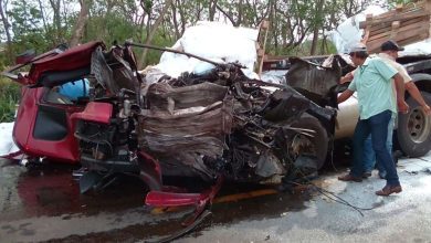 Fotos de Grave acidente na PR-082, entre rondon e indianópolis; dois helicópteros do SAMU foram acionados