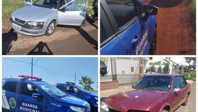 Fotos de Guarda municipal recupera mais dois carros roubados em Sarandi