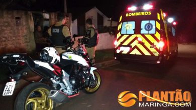 Fotos de Homem é agredido com pedradas na cabeça em Maringá