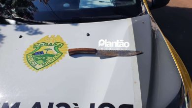 Fotos de Homem é baleado após tentar atacar policiais com faca em Sarandi