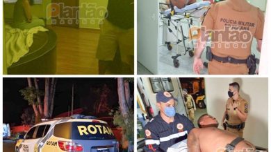Fotos de Homem é baleado pela Polícia após sequestrar e manter a ex-mulher em cárcere privado em Maringá