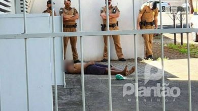 Fotos de Homem é brutalmente assassinado com pancadas na cabeça, em Maringá