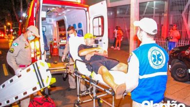 Fotos de Homem é esfaqueado durante churrasco em Maringá