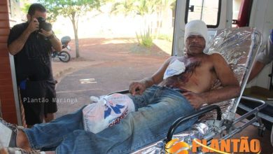 Fotos de Homem é esfaqueado em Maringá; ele falou à Polícia que foi vítima de assalto