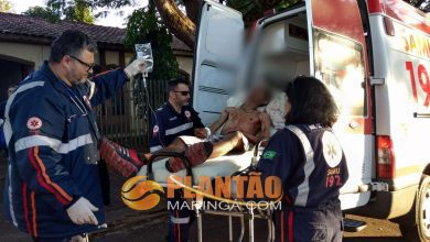 Fotos de Homem é esfaqueado pelo primo após roubar tênis para trocar por drogas em Maringá