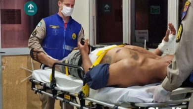 Fotos de Homem é esfaqueado por cerca de 4 vezes, por criminosos encapuzados em Maringá